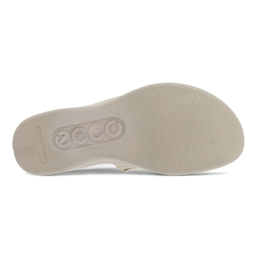 ECCO Womens Sandals Beige - Flowt Lx Wedge - ILG-592416